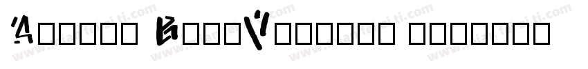 Albert BoldVersion 1字体转换